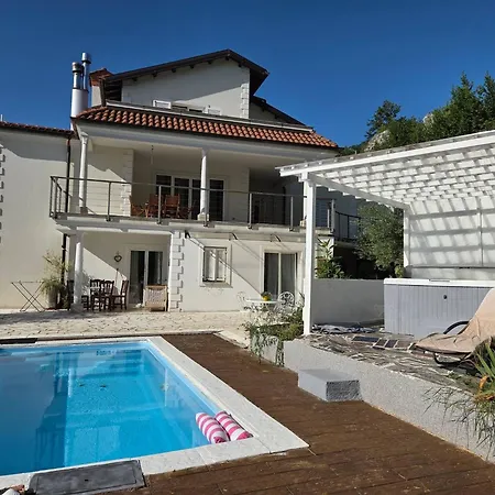 With Heated Pool Jacuzzi Sea View